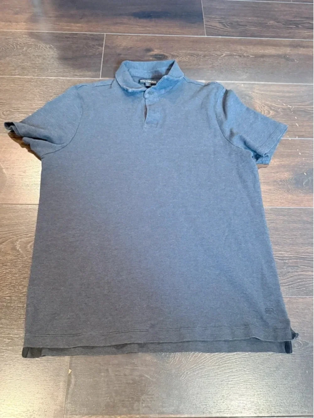 Banana Republic Men’s Navy Short Sleeve Polo Shirt Size Large H33
